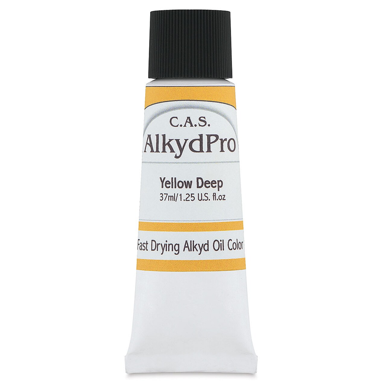 CAS AlkydPro Fast-Drying Alkyd Oil Color - Yellow Deep, 37 ml tube